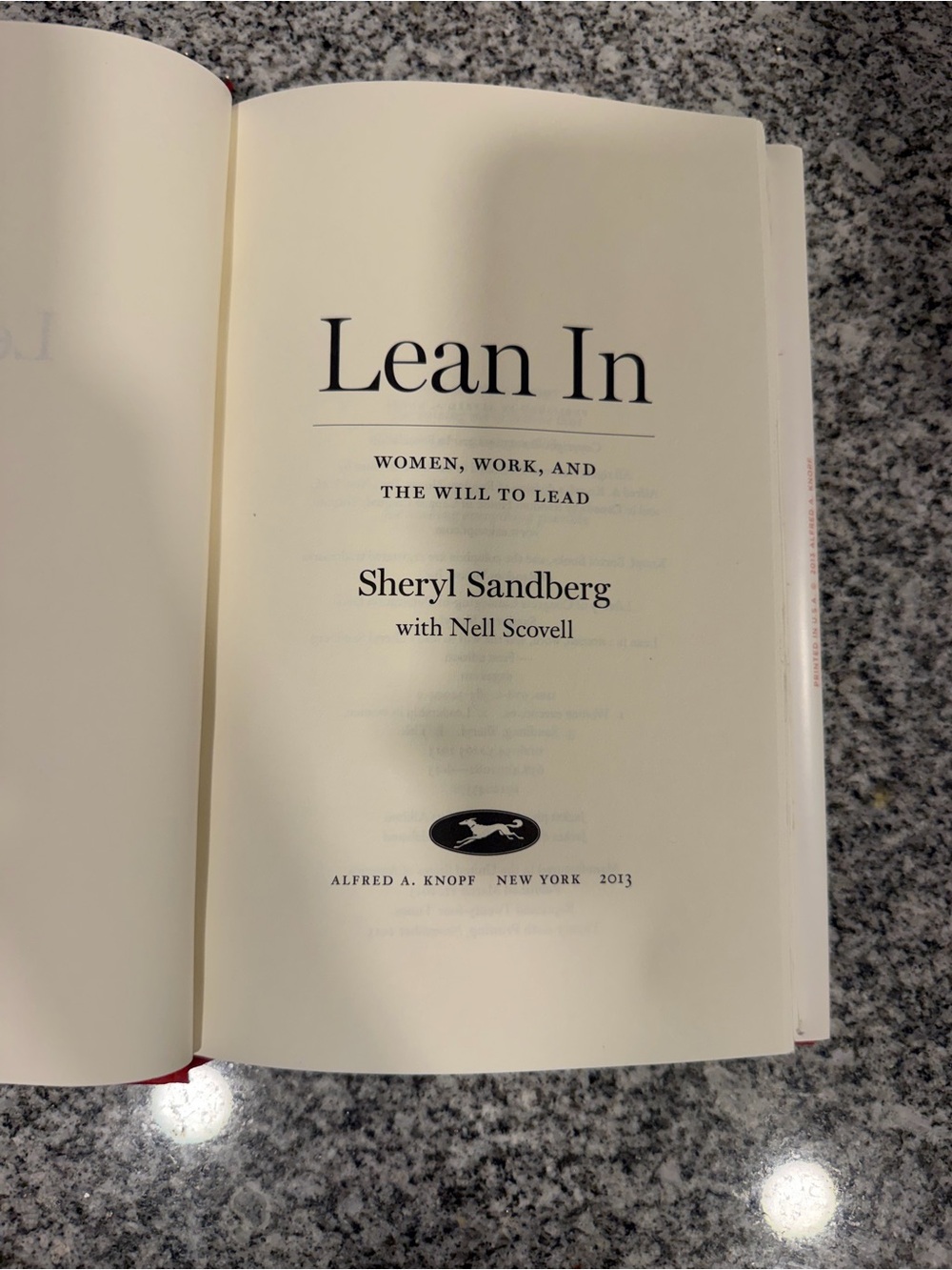 Lean In Hardcover Book - Picture 6 of 6